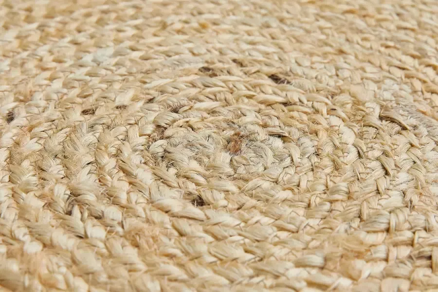 LUXOR living Vloerkleed Ibo jute tapijt Omkeerbaar tapijt handgeweven natuurlijke vezel Boho-stijl woonkamer - Foto 5