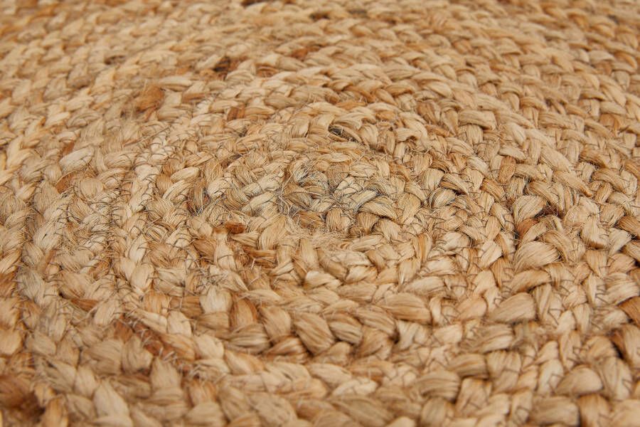 LUXOR living Vloerkleed Mamda 2 jute tapijt Platweefsel met de hand gevlochten vlecht design natuurmateriaal boho-stijl - Foto 3