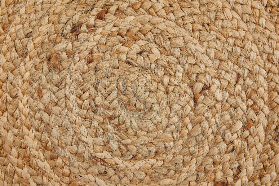 LUXOR living Vloerkleed Mamda 2 jute tapijt Platweefsel met de hand gevlochten vlecht design natuurmateriaal boho-stijl - Foto 4