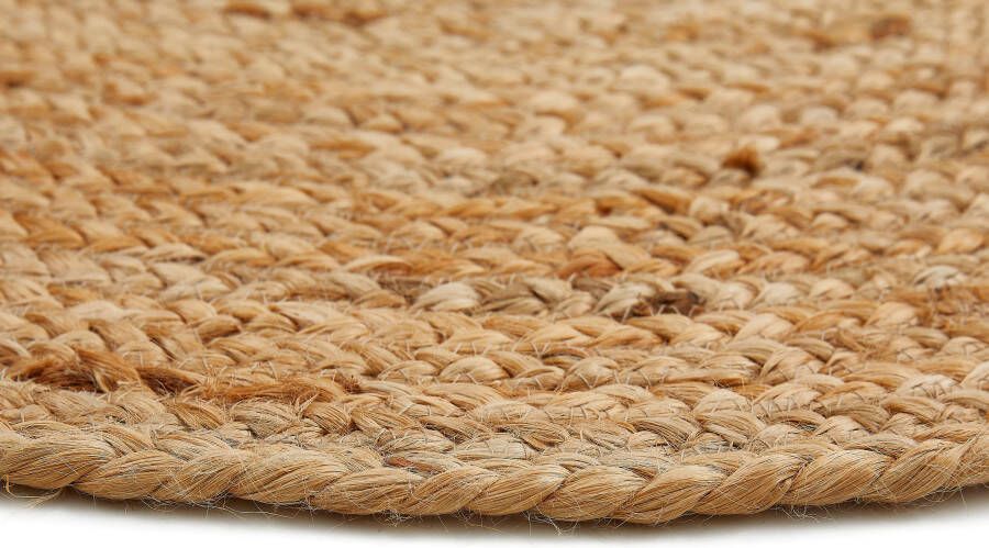 LUXOR living Vloerkleed Mamda 2 jute tapijt Platweefsel met de hand gevlochten vlecht design natuurmateriaal boho-stijl - Foto 8