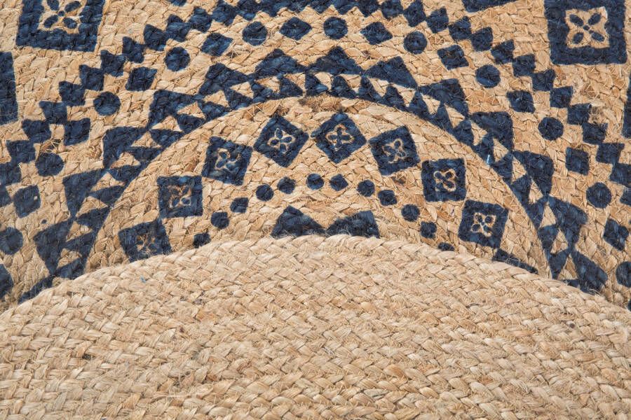 LUXOR living Vloerkleed Mamda Jute tapijt vlakweefsel pure natuurlijke vezel geschikt voor binnen- en buiten