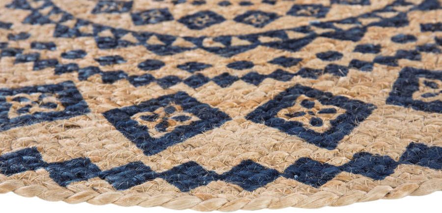 LUXOR living Vloerkleed Mamda Jute tapijt vlakweefsel pure natuurlijke vezel geschikt voor binnen- en buiten - Foto 4