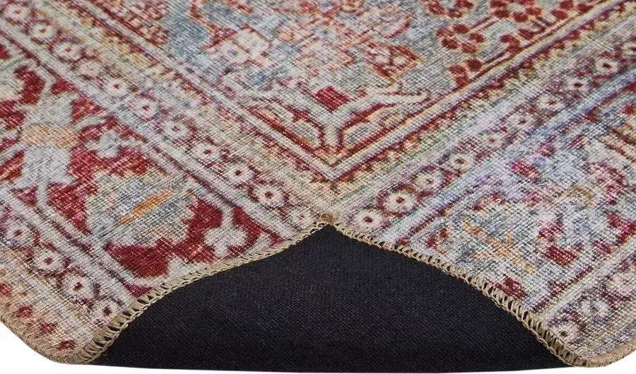 LUXOR living Vloerkleed MAGAZIJNOPRUIMING! Speciale aanbiedingen moderne vintage ontwerpen Oriëntlook met rand - Foto 6