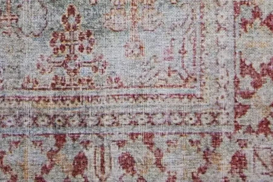 LUXOR living Vloerkleed MAGAZIJNOPRUIMING! Speciale aanbiedingen moderne vintage ontwerpen Oriëntlook met rand - Foto 4