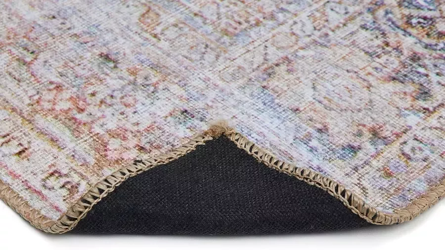 LUXOR living Vloerkleed MAGAZIJNOPRUIMING! Speciale aanbiedingen moderne vintage ontwerpen Oriëntlook met rand - Foto 7