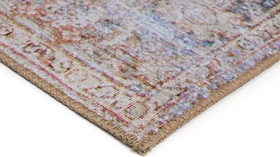 LUXOR living Vloerkleed MAGAZIJNOPRUIMING! Speciale aanbiedingen moderne vintage ontwerpen Oriëntlook met rand - Foto 8