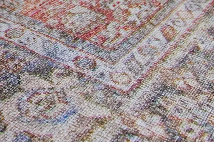 LUXOR living Vloerkleed MAGAZIJNOPRUIMING! Speciale aanbiedingen moderne vintage ontwerpen Oriëntlook met rand - Foto 2