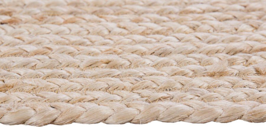 LUXOR living Vloerkleed Salo Jute tapijt handgeweven vlechtontwerp 100% natuurlijke vezel - Foto 8