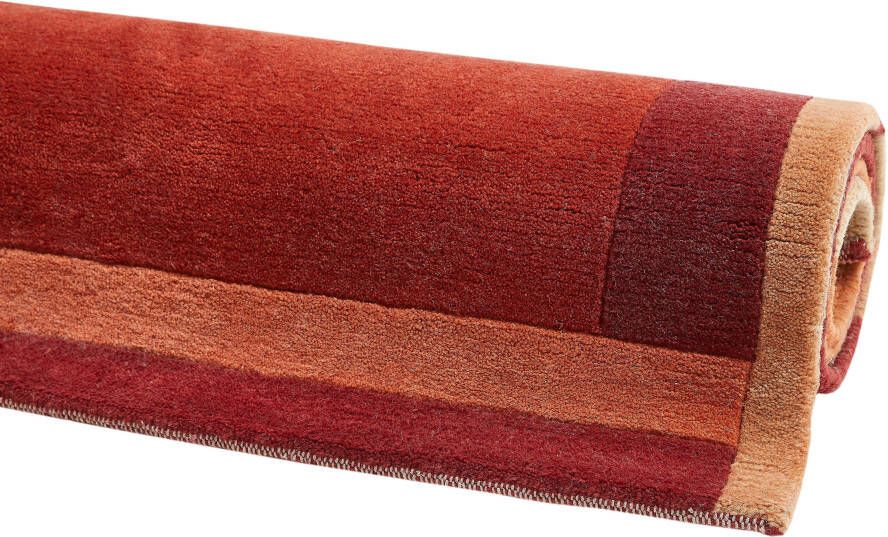 LUXOR living Wollen kleed India zuivere wol met de hand geknoopt met randdessin ook als loper - Foto 12