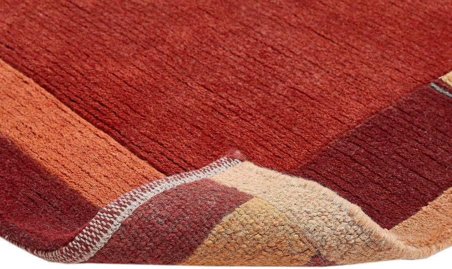 LUXOR living Wollen kleed India zuivere wol met de hand geknoopt met randdessin ook als loper - Foto 11