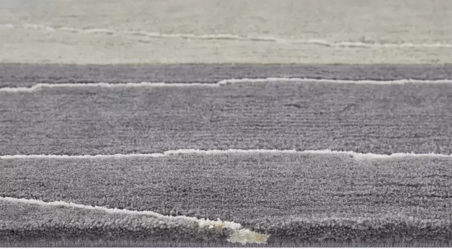 LUXOR living Wollen kleed LINEO Nepal tapijt 100% wol handgeknoopt met bies - Foto 6