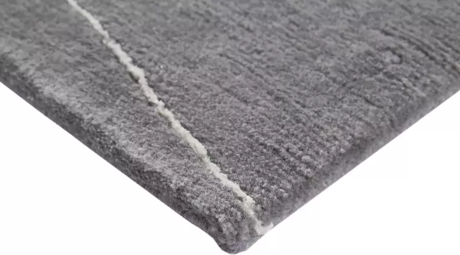 LUXOR living Wollen kleed LINEO Nepal tapijt 100% wol handgeknoopt met bies - Foto 5