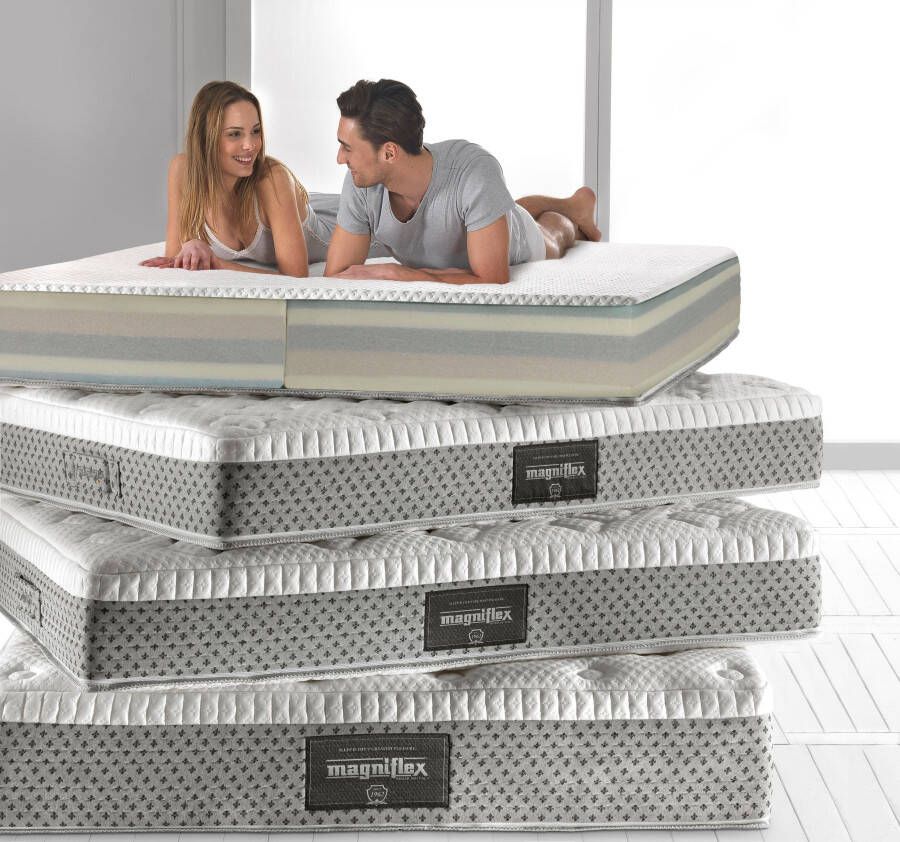 Magniflex Visco-matras Dolce Vita Comfort dual 10 Premium-luxematras met dubbele kern in comfortdikte hoogte 25 cm - Foto 1