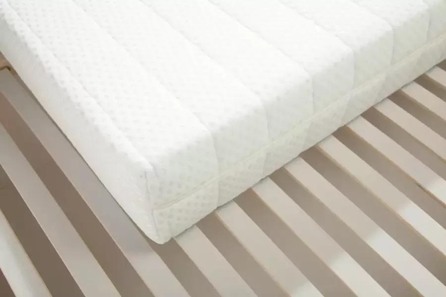 Maintal Gestoffeerd bed Mison met of zonder matras bonell- koudschuim- pocketveringskern matras - Foto 3