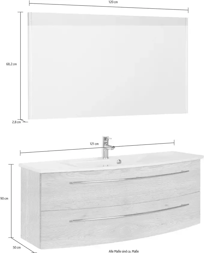 Saphir Badkamerserie 3040 breedte 120 cm (2-delig) - Foto 5