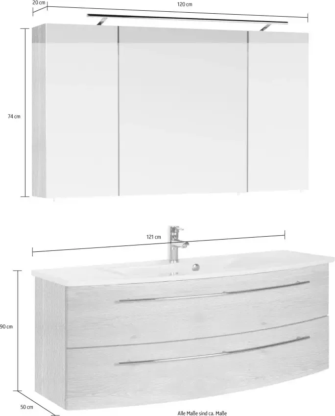 Saphir Badkamerserie 3040 breedte 120 cm (2-delig) - Foto 4