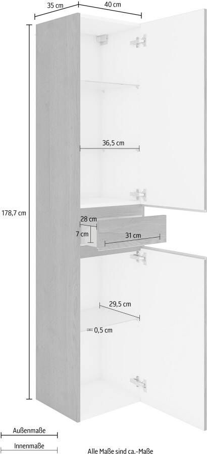 MARLIN Hoge kast 3500maxus - Foto 2