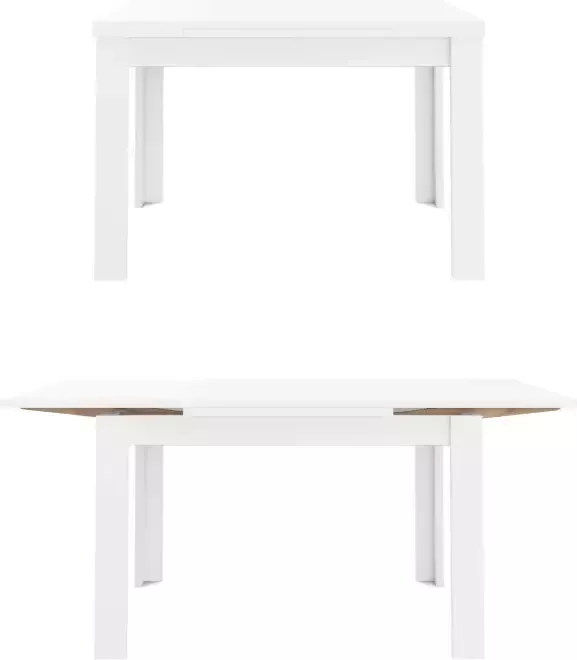 Mäusbacher Eettafel Monti 80x60 cm uittrekbaar tot 136 cm