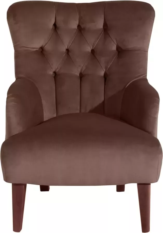 Max Winzer Chesterfield-fauteuil Bradley met elegante knoopstiksels - Foto 2