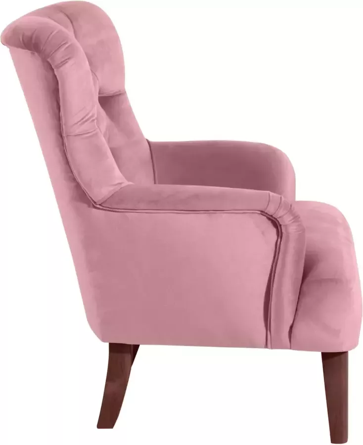 Max Winzer Chesterfield-fauteuil Bradley met elegante knoopstiksels - Foto 2