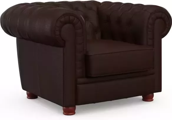 Max Winzer Chesterfield-fauteuil KENT Fauteuil met chique capitonnage breedte 110 cm - Foto 7