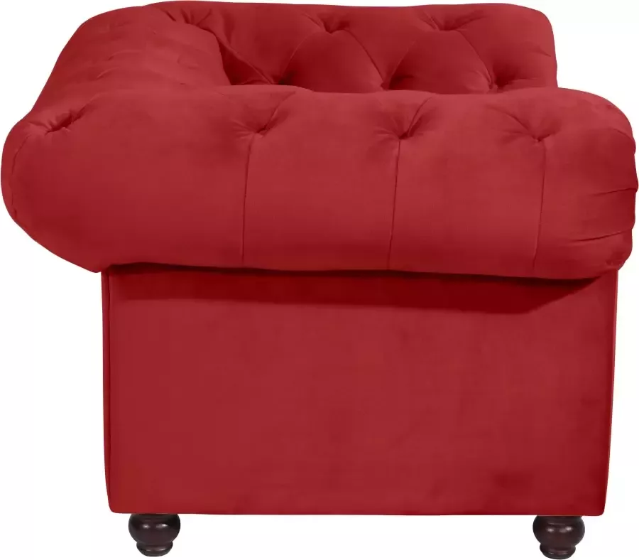 Max Winzer Chesterfield-fauteuil Old England Loungesessel met elegante knoopstiksels (set) - Foto 2