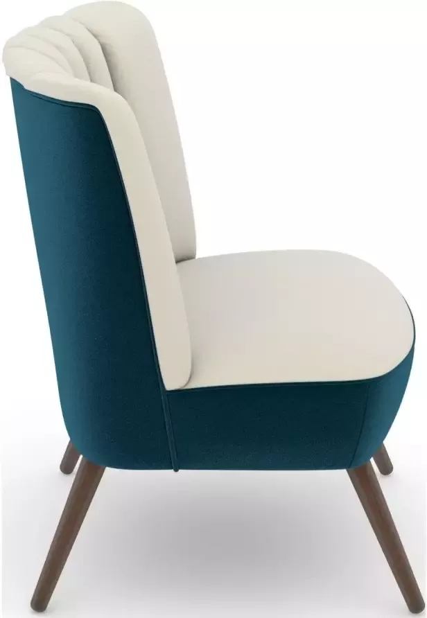 Max Winzer Fauteuil build-a-chair Aspen Loungesessel in retro-look om zelf te stylen (set) - Foto 3