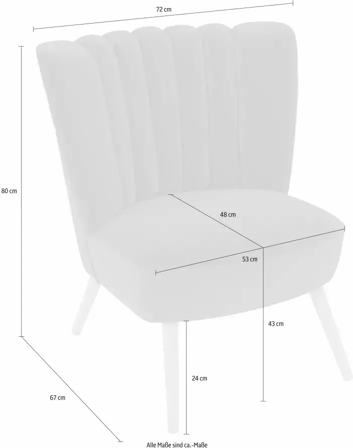 Max Winzer Fauteuil Aspen Build-a-chair Aspen in retro-look om zelf te stylen - Foto 1