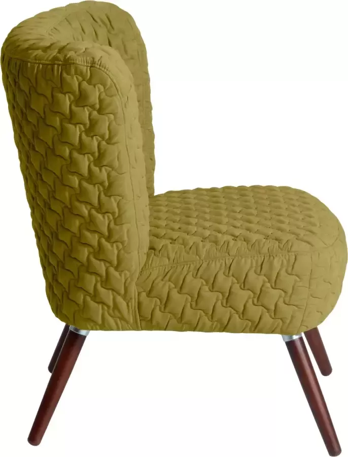 Max Winzer Fauteuil NIKKI in retro-look met doorgestikte overtrekstof - Foto 3