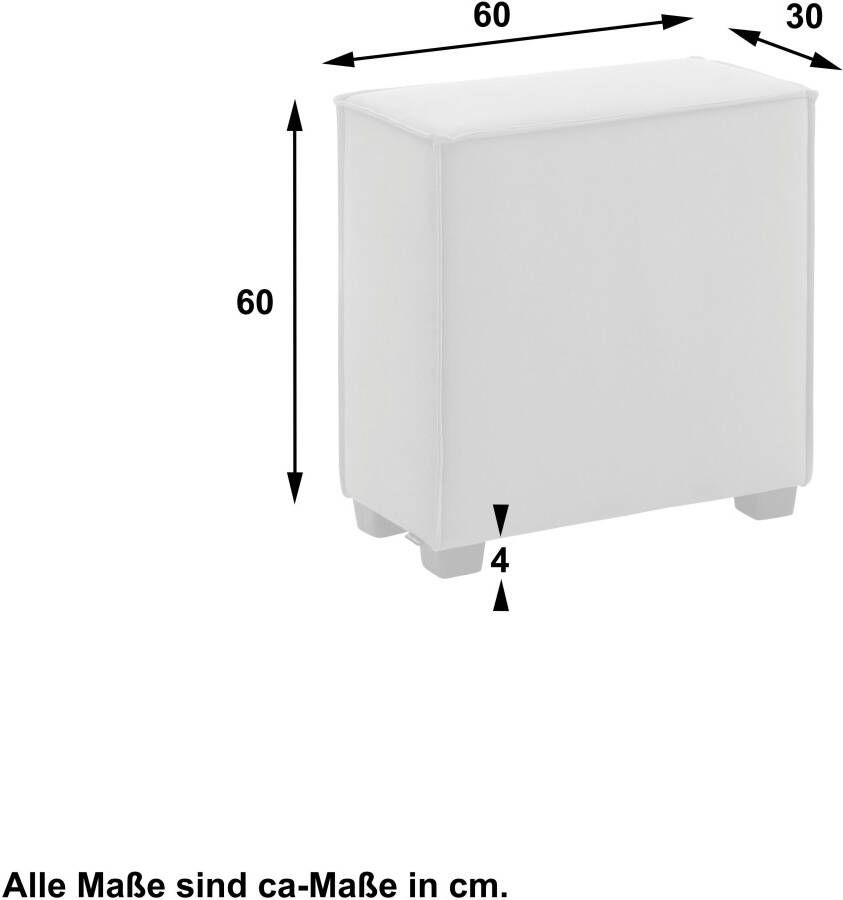 Max Winzer Sofaelement Move Afzonderlijk element 60 30 60 cm individueel te combineren - Foto 5