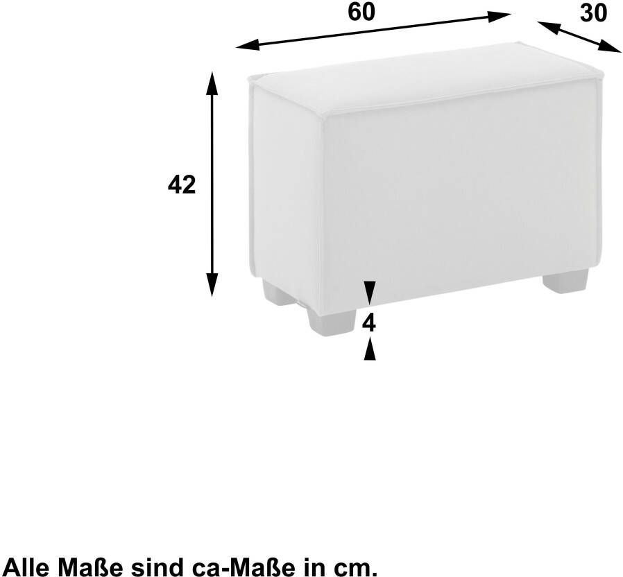Max Winzer Sofaelement Move Afzonderlijk element 60 30 42 cm individueel te combineren - Foto 4
