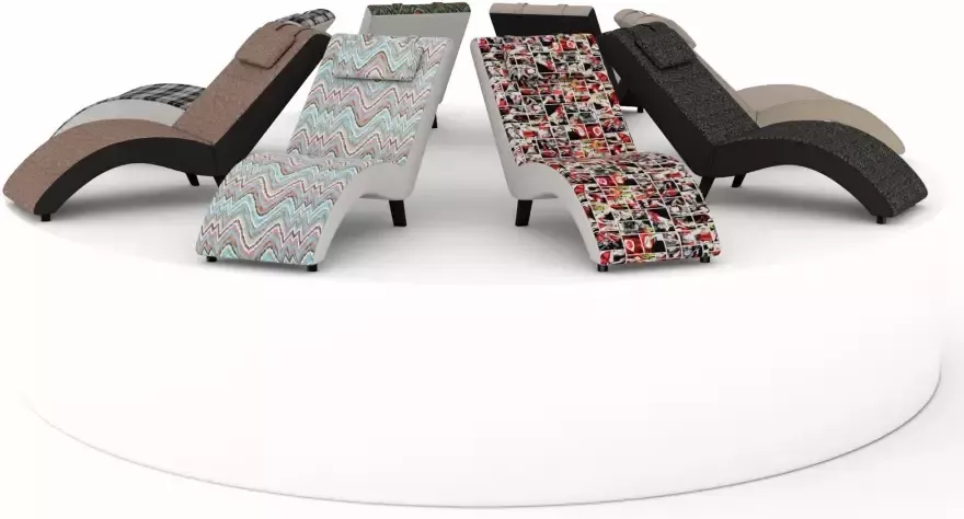 Max Winzer Relaxstoel Build-a-chair Nova inclusief nekkussen om zelf te ontwerpen - Foto 5