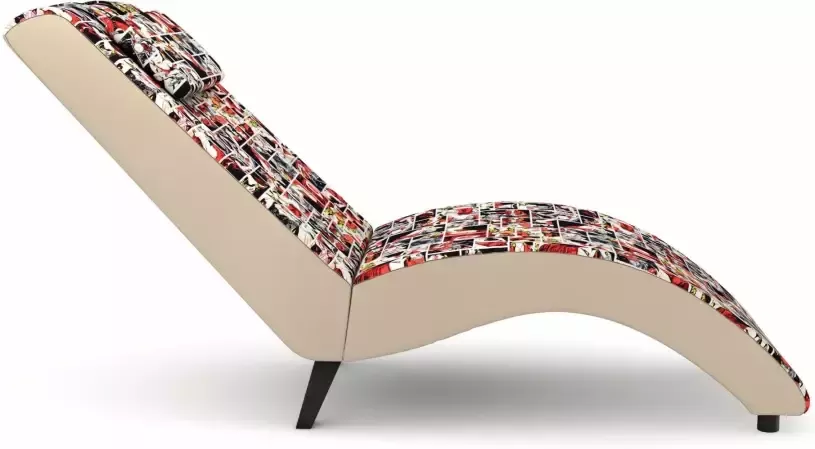 Max Winzer Relaxstoel Build-a-chair Nova inclusief nekkussen om zelf te ontwerpen