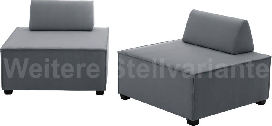 Max Winzer Zithoek Move Sofa-set 10 bestaande uit 2 voetenbanken poefs inclusief 2 kussens kan worden gecombineerd (set) - Foto 4