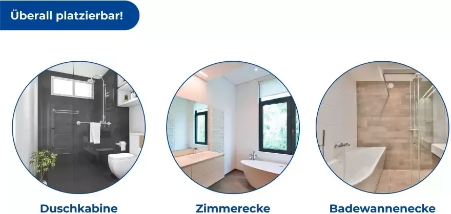 Maximex Badkamerrekje Telescoop van edelstaal om te klemmen - Foto 5