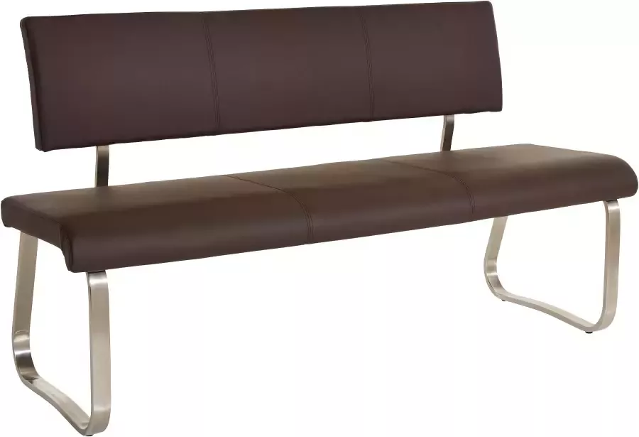 MCA furniture Bank Arco belastbaar tot 280 kg echt leer in verschillende breedten - Foto 2