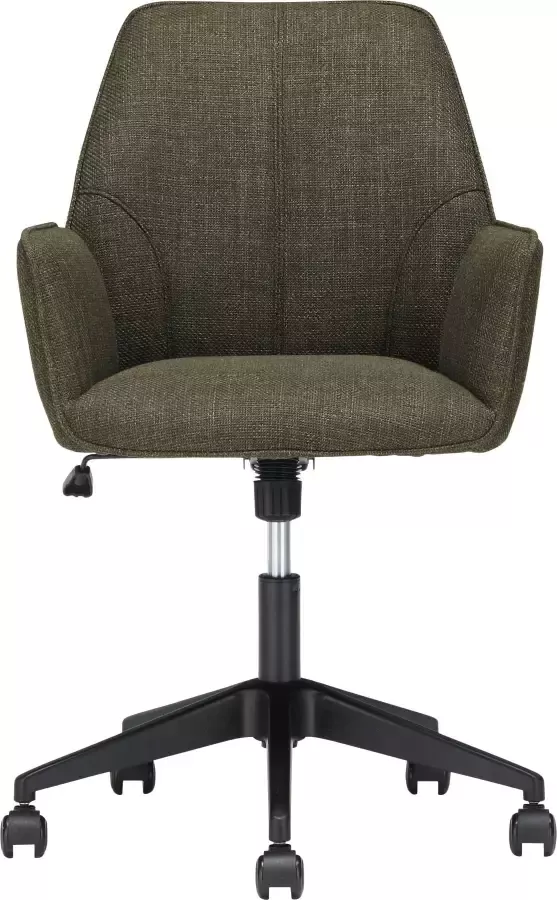 MCA furniture Bureaustoel O-Pemba Geweven stof bureaustoel met traploos instelbare comfortabele zithoogte - Foto 5
