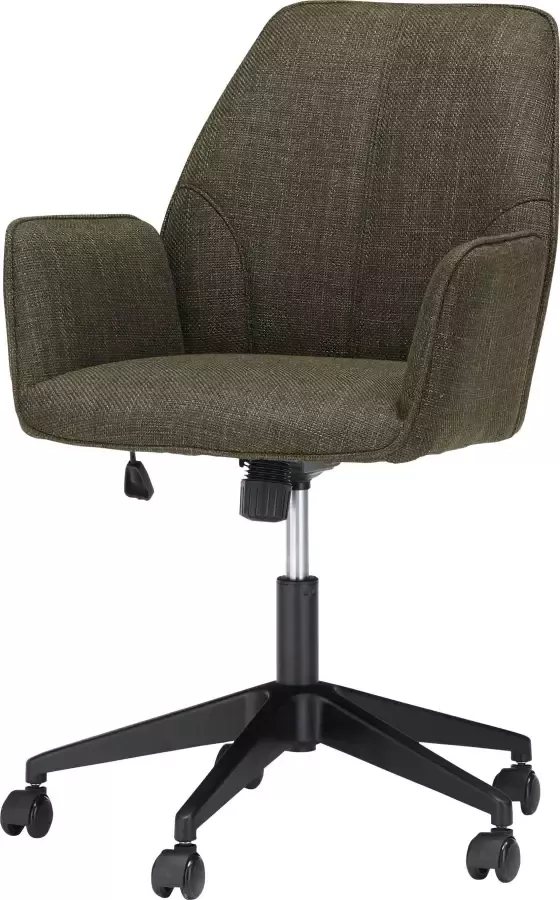 MCA furniture Bureaustoel O-Pemba Geweven stof bureaustoel met traploos instelbare comfortabele zithoogte - Foto 4