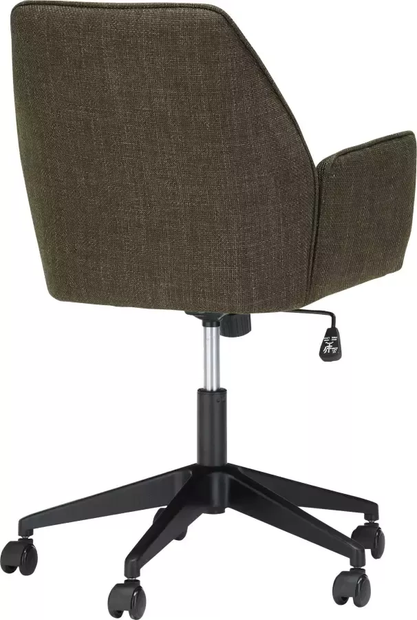 MCA furniture Bureaustoel O-Pemba Geweven stof bureaustoel met traploos instelbare comfortabele zithoogte - Foto 1