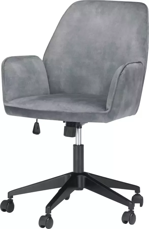 MCA furniture Bureaustoel O-Ottawa Fluweel bureaustoel met traploos instelbare comfortabele zithoogte - Foto 4