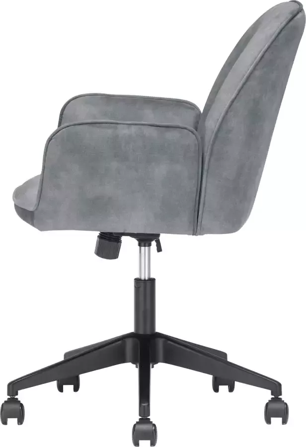 MCA furniture Bureaustoel O-Ottawa Fluweel bureaustoel met traploos instelbare comfortabele zithoogte - Foto 3