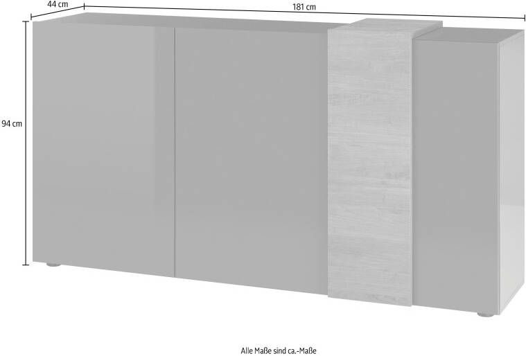 MCA furniture Dressoir Breedte ca. 181 cm - Foto 5