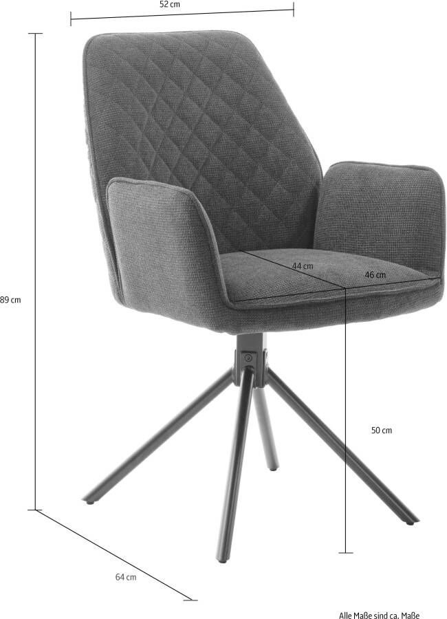 MCA furniture Eetkamerstoel ACANDI - Foto 1