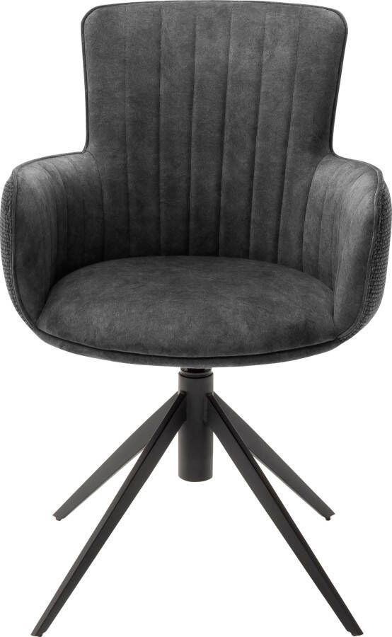 MCA furniture Eetkamerstoel DENIA set van 2 stoel 360º draaibaar met nivellering belastbaar tot 120 kg (set 2 stuks) - Foto 9
