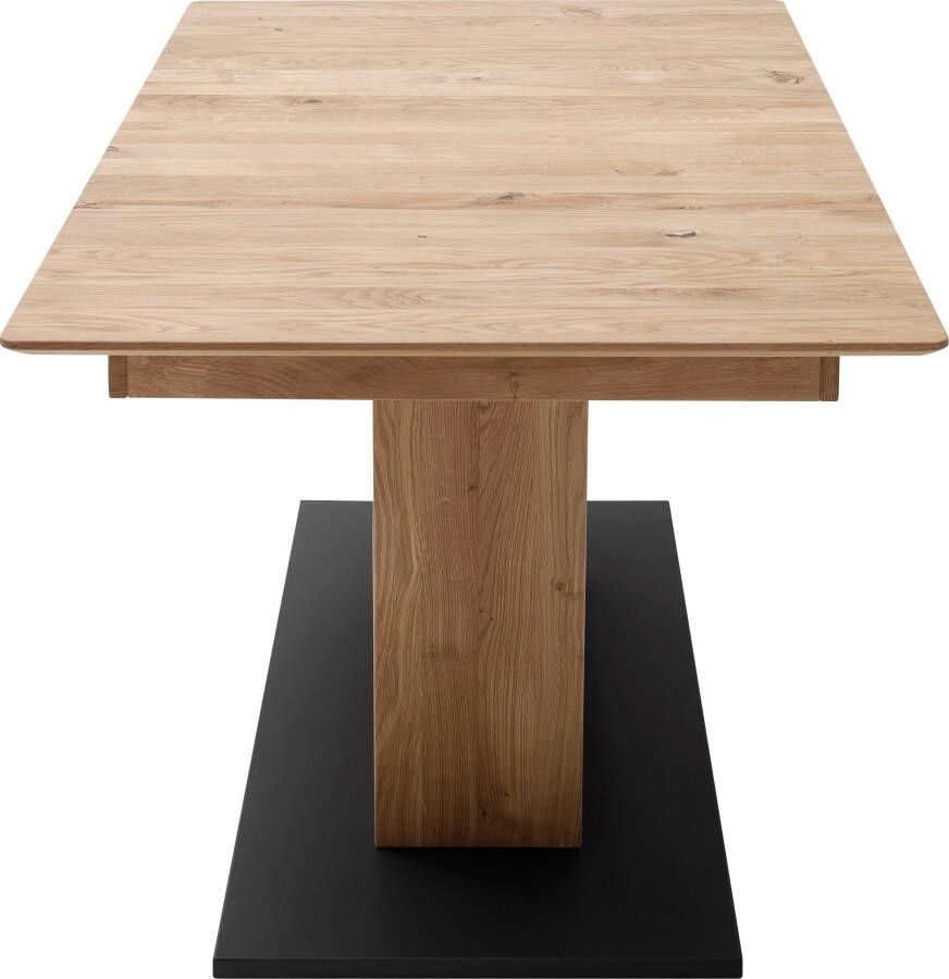 MCA furniture Eettafel Cuba Eettafel massief hout uittrekbaar tafelblad met synchroon uittreksysteem - Foto 1