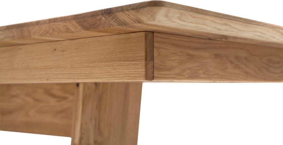 MCA furniture Eettafel Cuba Eettafel massief hout uittrekbaar tafelblad met synchroon uittreksysteem - Foto 8