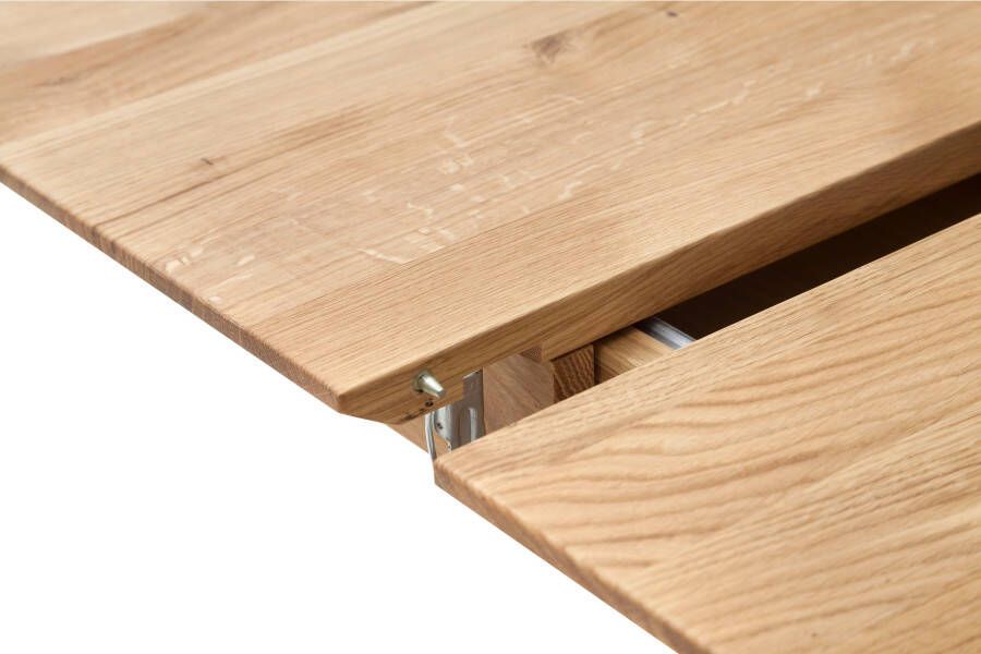 MCA furniture Eettafel Cuba Eettafel massief hout uittrekbaar tafelblad met synchroon uittreksysteem - Foto 3