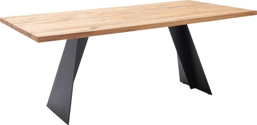 MCA furniture Eettafel Goa Massief houten tafel eettafel van massief wildeiken FSC-gecertificeerd - Foto 5