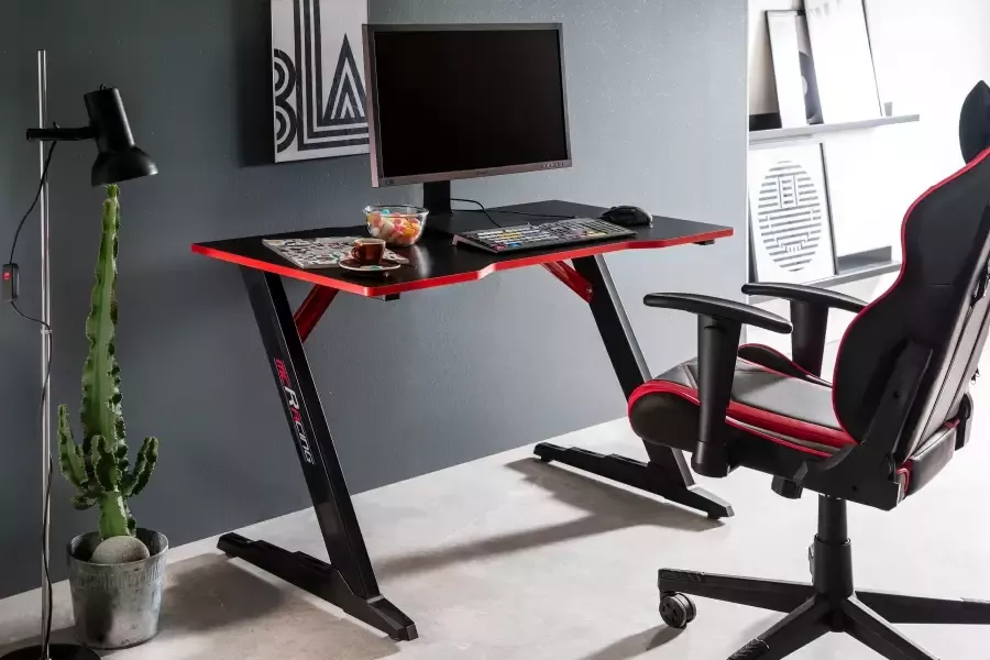 MCA furniture Gamingtafel McRacing Desk 7 Gaming Desk zwart - Foto 10