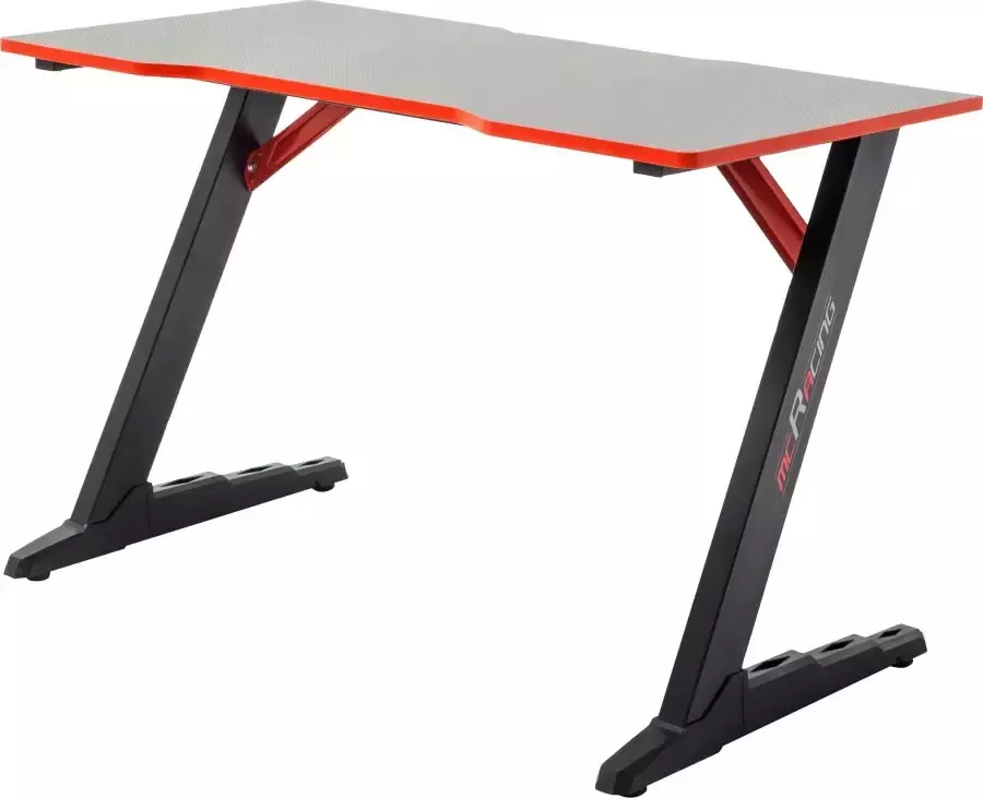 MCA furniture Gamingtafel McRacing Desk 7 Gaming Desk zwart - Foto 5